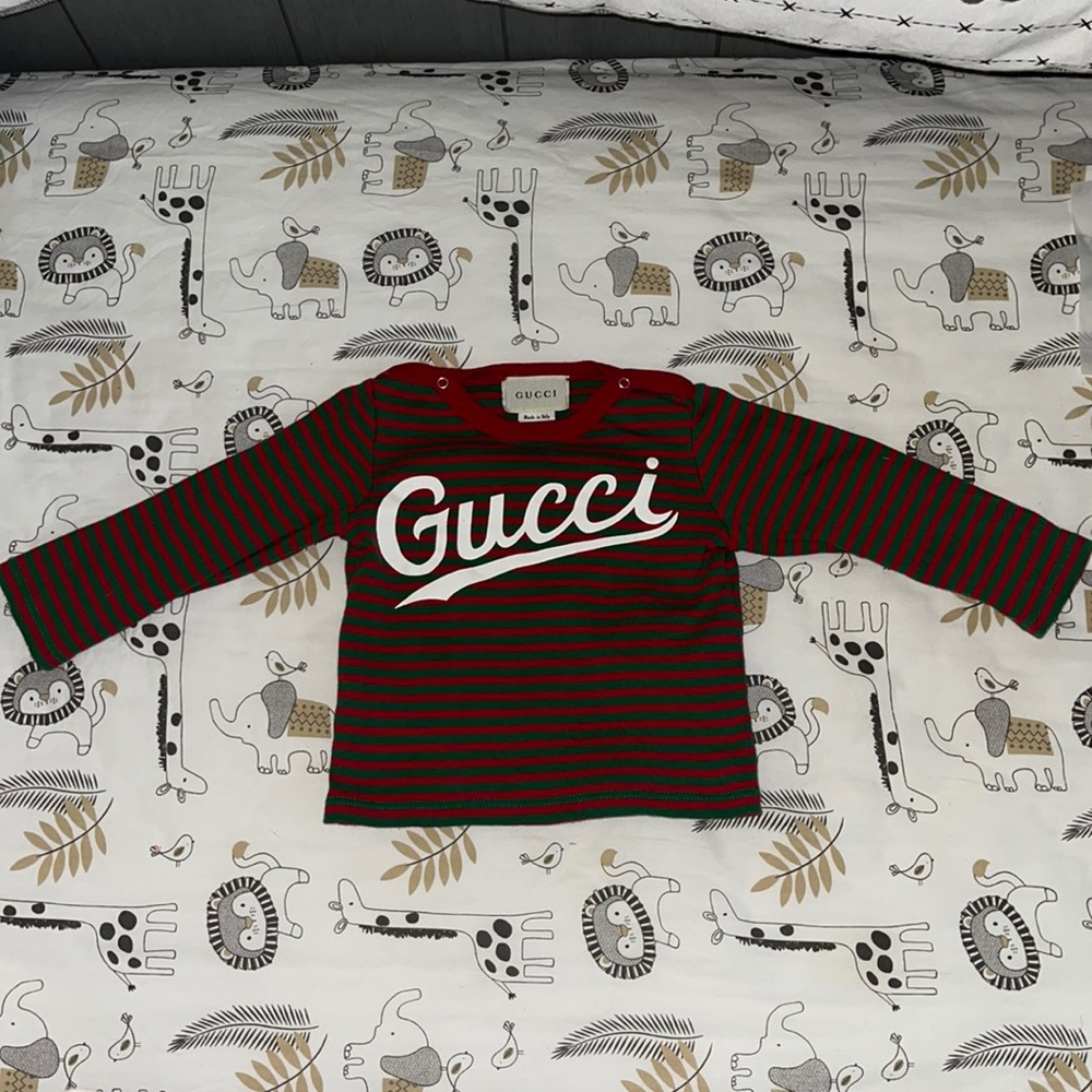 Long sleeve Gucci Baby T-shirt